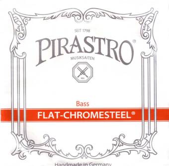 Flat-Chromesteel Double Bass Set